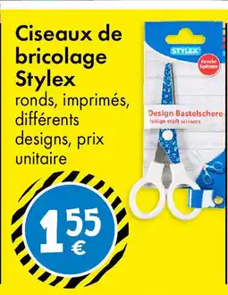 TEDi STYLEX Ciseaux de bricolage offre