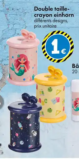 TEDi Double taille- crayon einhorn offre