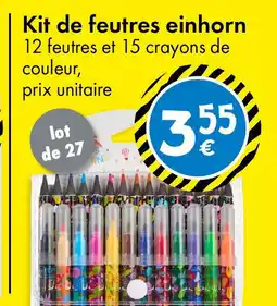 TEDi Kit de feutres einhorn offre