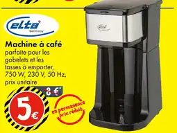 TEDi ELTA Machine à café offre