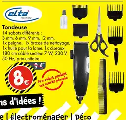 TEDi ELTA Tondeuse offre