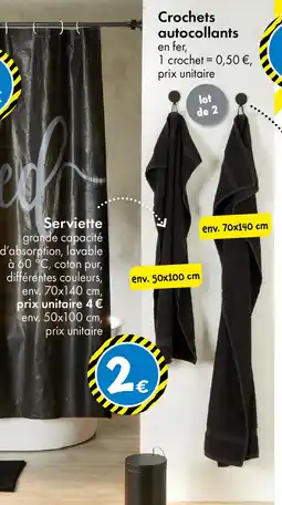 TEDi Serviette offre