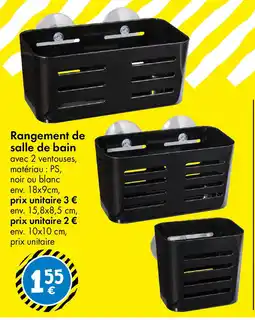 TEDi Rangement de salle de bain offre