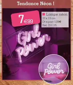 Kandy Lampe néon offre