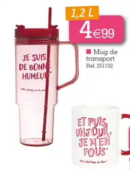 Kandy Mug transport offre