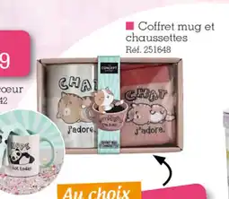 Kandy Coffret mug et chaussettes offre