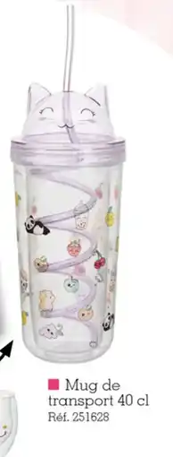 Kandy Mug de transport offre