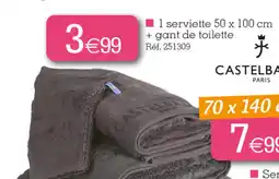Kandy Serviette +gant de toilette offre