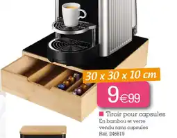 Kandy Tiroir pour capsules offre