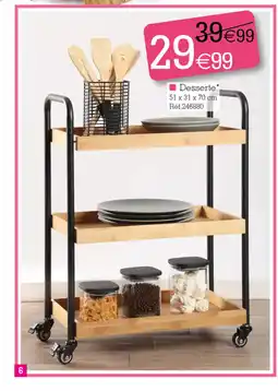 Kandy Desserte offre