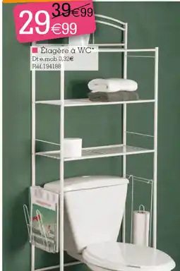 Kandy Étagère à WC offre