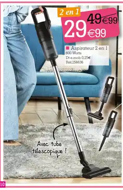 Kandy Aspirateur 2 en 1 offre