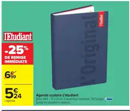Carrefour Market L'ETUDIANT Agenda scolaire L'étudiant offre