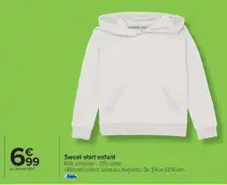 Carrefour Market Sweat-shirt enfant offre