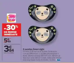 Carrefour Market 2 sucettes Smart night offre