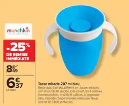 Carrefour Market Tasse miracle 207 ml bleu offre