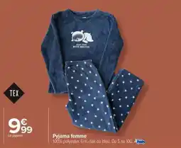 Carrefour Market Pyjama femme offre