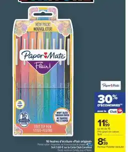 Carrefour Market Paper Mate Flair Felt Tip Pen offre