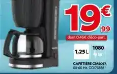 BUT Cafetière cm2097 offre