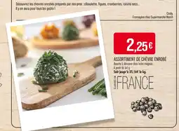 Match Assortiment de chèvre enrobé offre