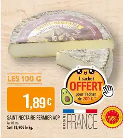 Match Saint Nectaire Fermier AOP offre