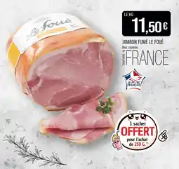Match Le Foué Jambon fumé offre