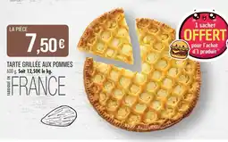 Match Tarte grillée aux pommes offre