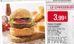 Match PRODUIT ÉLABORÉ : CHEESEBURGER offre