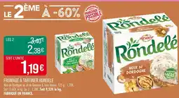 Match Président Fromage à tartiner Rondelé offre