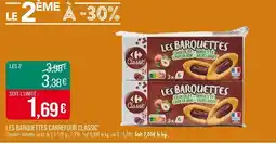 Match CARREFOUR CLASSIC’ Les Barquettes offre
