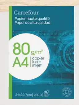 Match Carrefour RAMETTE DE PAPIER A4 offre