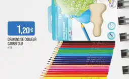 Match Carrefour Crayons de couleur offre