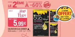 Match GARNIER COLORATION OLIA ▲ offre