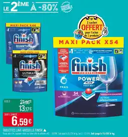 Match Finish Tablettes lave-vaisselle ▲ offre