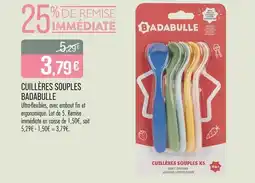 Match BADABULLE Cuillères souples offre