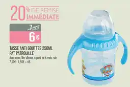 Match Pat Patrouille Tasse anti-gouttes 250ml offre