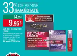 Match L'OREAL Soin anti-âge Revitalift offre