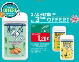 Match LE PETIT MARSEILLAIS Gel douche extra doux offre