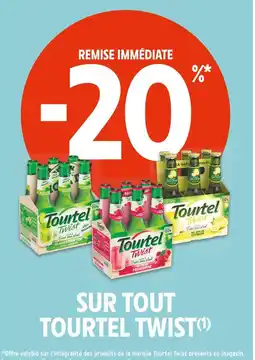 Intermarché TOURTEL TWIST -20% REMISE IMMÉDIATE SUR TOUT TOURTEL TWIS offre