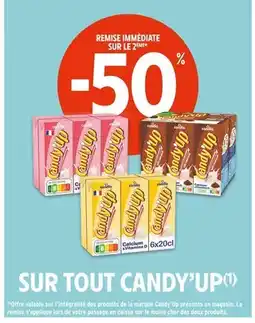 Intermarché Candy'Up - 50% de remise immédiate sur le 2ème sur tout Candy'Up offre