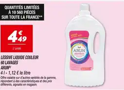 Netto ARUN Lessive liquide couleur 60 lavages(b) offre