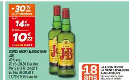 Netto J&B SCOTCH WHISKY BLENDED RARE offre