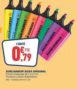 Bureau Vallée STABILO Surligneur Boss Original offre