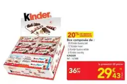 METRO Kinder - box compossé de : 24 x 1 cajones du rhütty offre