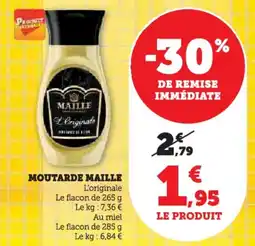 Super U Moutarde maille offre