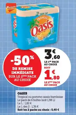 Super U Oasis offre