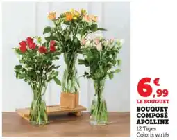 Super U Bouquet composé apolline offre