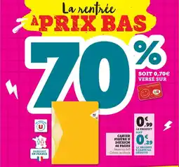 Bi1 Cahier piqûre u 24x32cm 48 pages offre