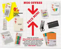 Bi1 PRIX MINI Taille-crayon 2 trous offre