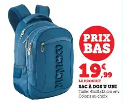 Bi1 U Sac à dos offre